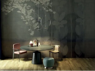 NOTTE BELLA - Wallpaper with floral pattern by GLAMORA