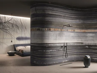 OLYMPE - Wall effect GlamFusion™ wallpaper by GLAMORA