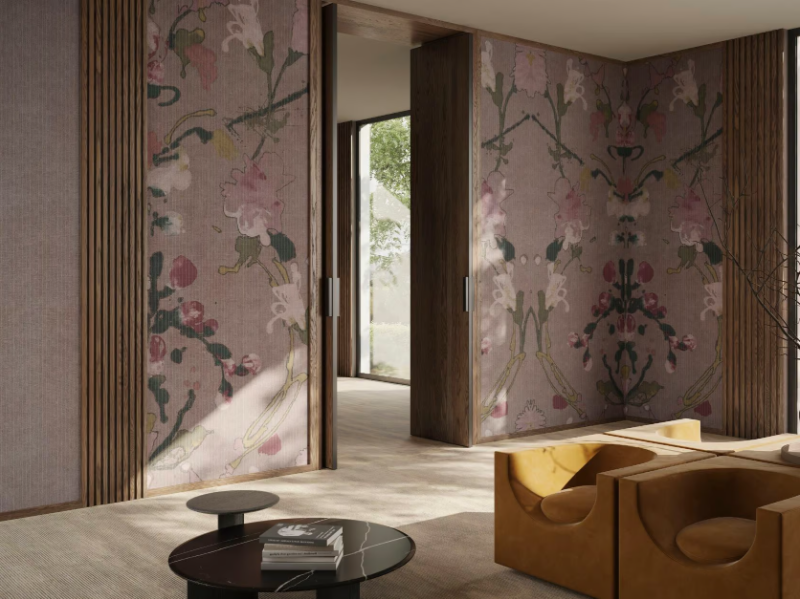 PUENTE DEL ALMA - Wallpaper with floral pattern by GLAMORA