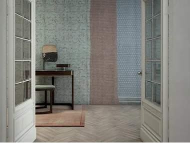 SHARI - Striped wallpaper by GLAMORA
