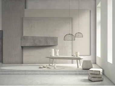 SHELTER - Concrete effect wallpaper by GLAMORA