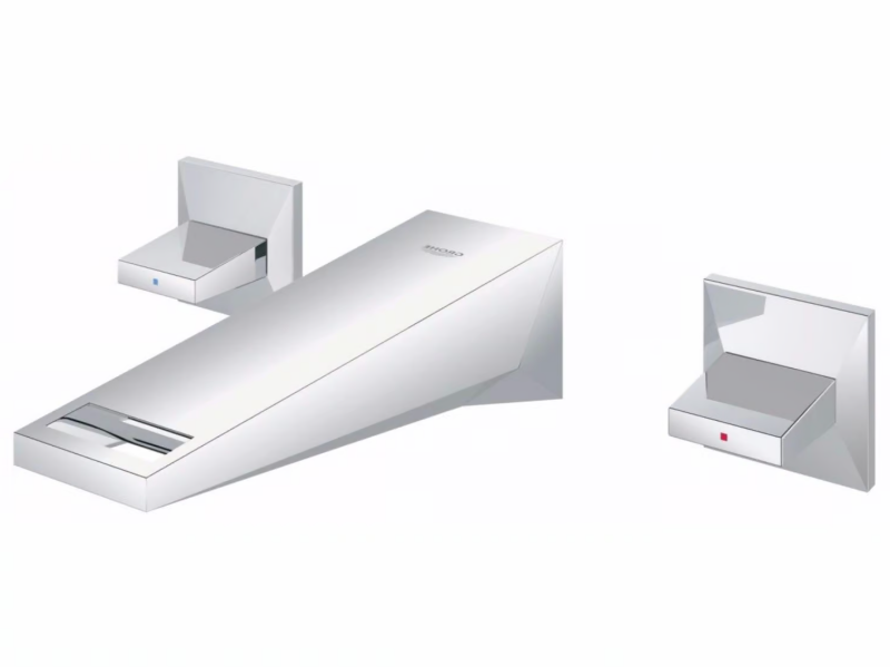 ALLURE BRILLIANT SIZE S - 3 hole washbasin tap by Grohe