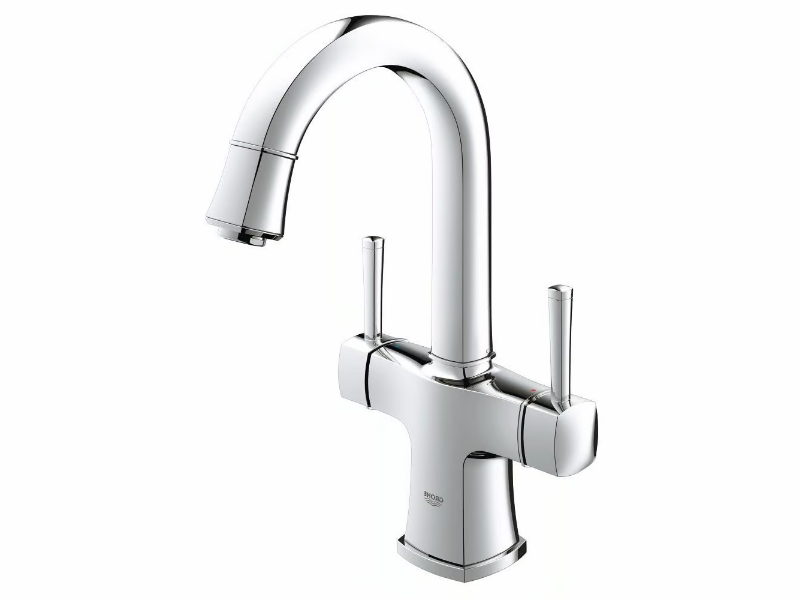 GRANDERA™ SIZE L - Countertop 1 hole washbasin tap with adjustable spout by Grohe