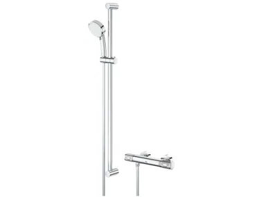 GROHTHERM 1000 PERFORMANCE - Thermostatic brass shower set by Grohe