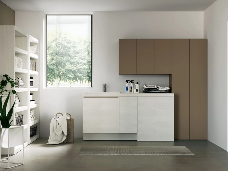 STORE STO16 - Laundry room cabinet for washing machine by Gruppo Geromin