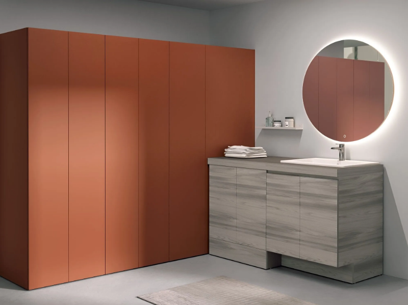 STORE STO17 - Laundry room cabinet for washing machine by Gruppo Geromin