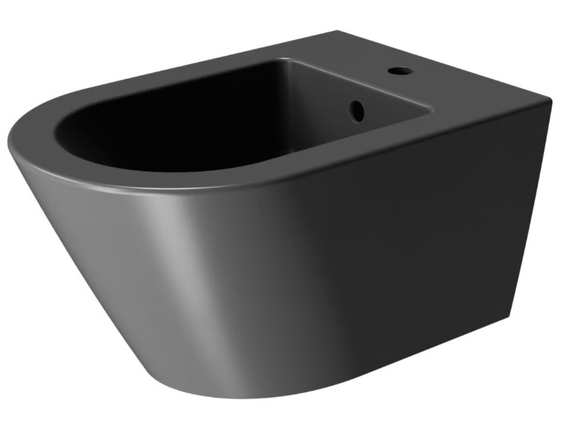 COLOR ELEMENTS 55X36 - Wall-hung ceramic bidet by GSI ceramica