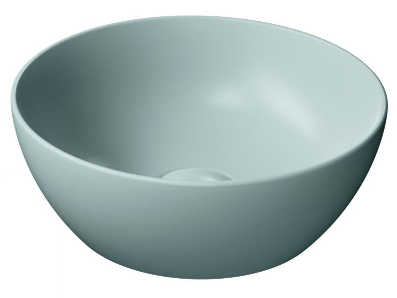 COLOR ELEMENTS Ø32 - Countertop round ceramic washbasin by GSI ceramica