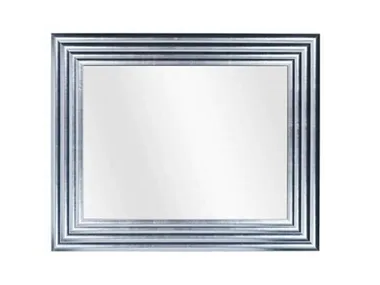COLLUM - Rectangular framed wall-mounted solid wood mirror by Guerra Vanni