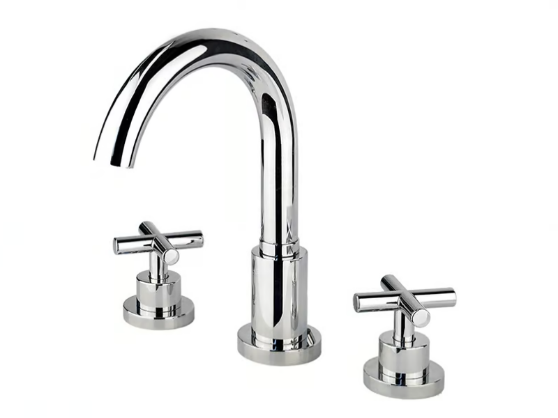 VERA - 3 hole washbasin tap with aerator by GUGLIELMI RUBINETTERIE