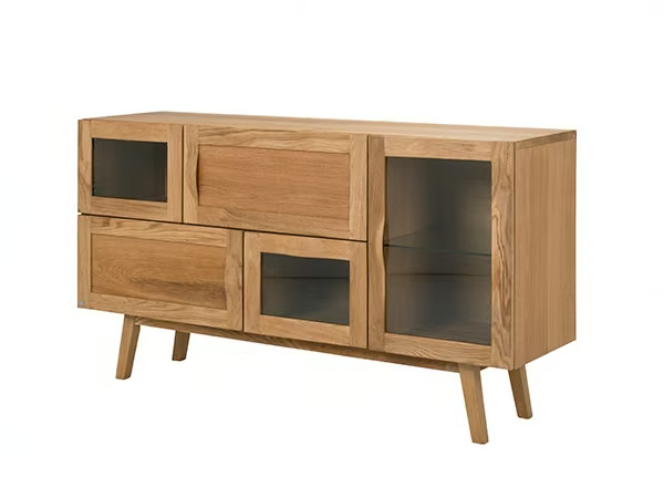 RAINBOW 665 - Oak sideboard with doors by Hans K