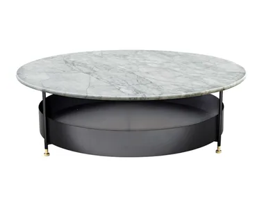 TILE - Marble coffee table with storage space by HC28