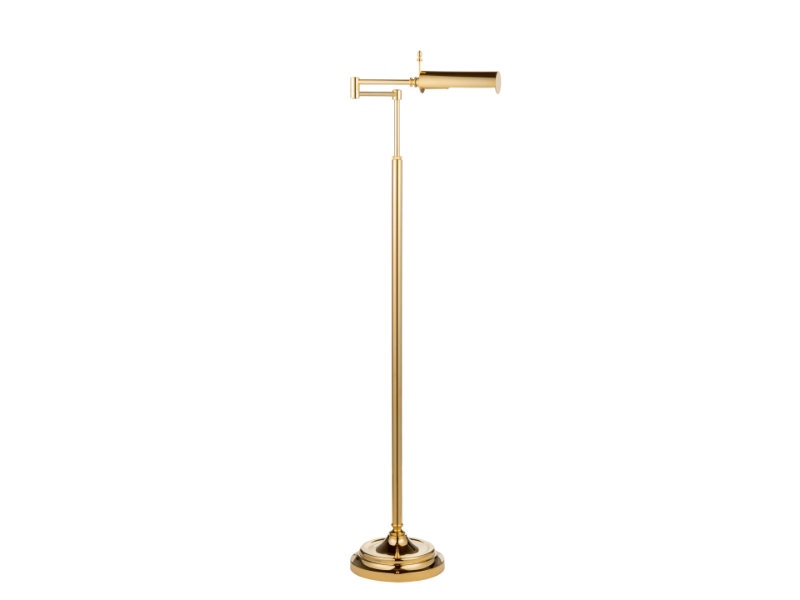 TIMELESS STUDIO 416 - Adjustable brass floor lamp by Il Bronzetto