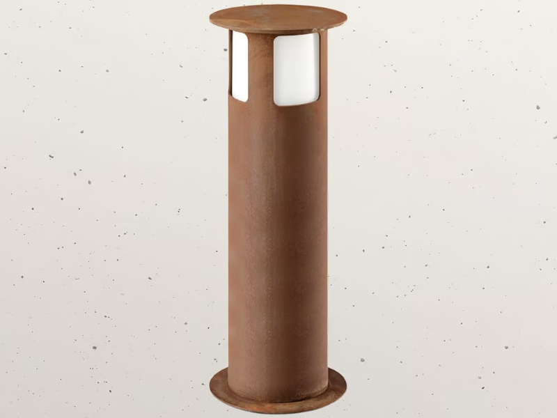 PORTO 258.02 - LED iron bollard light by Il Fanale