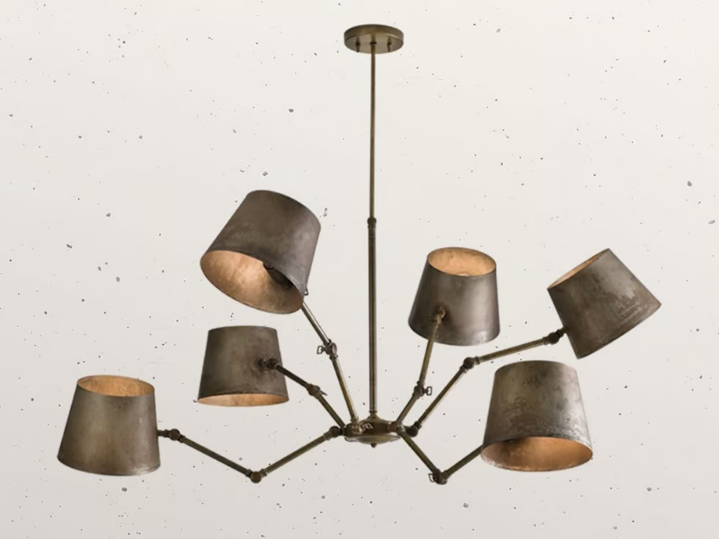 REPORTER 271.04 - Swivel metal pendant lamp by Il Fanale