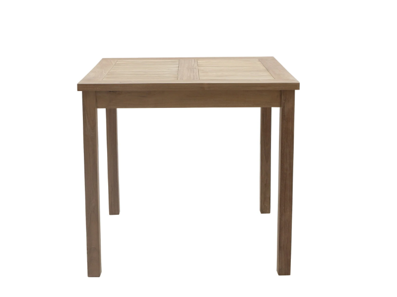 DEHORS - Square teak garden table by Il Giardino di Legno