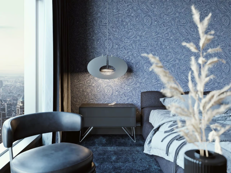 EYE IN THE SKY H1 - Contemporary style dimmable LED Anodized aluminium pendant lamp by ILFARI