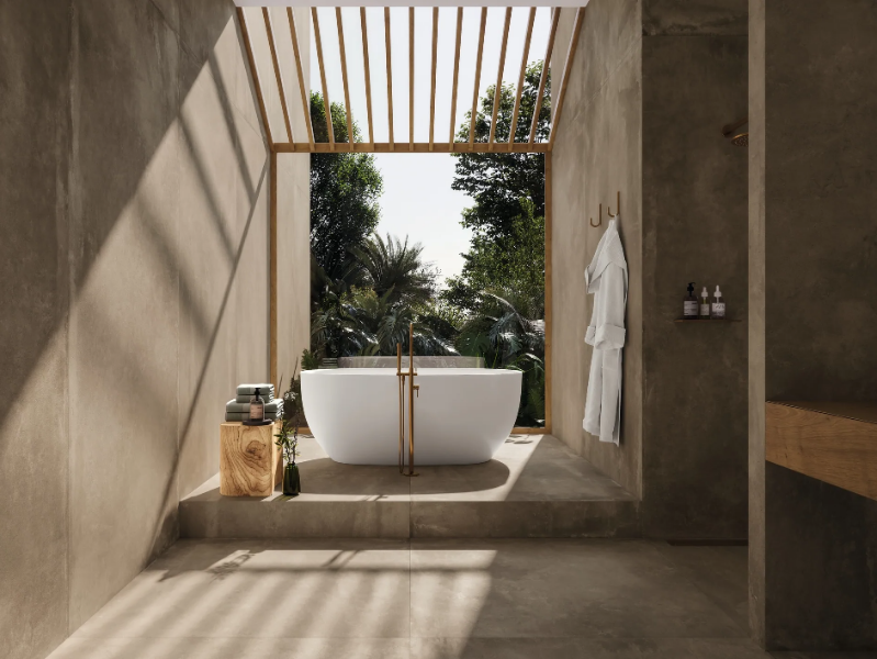 AZUMA UP TP - Indoor/outdoor porcelain stoneware wall/floor tiles by Imola