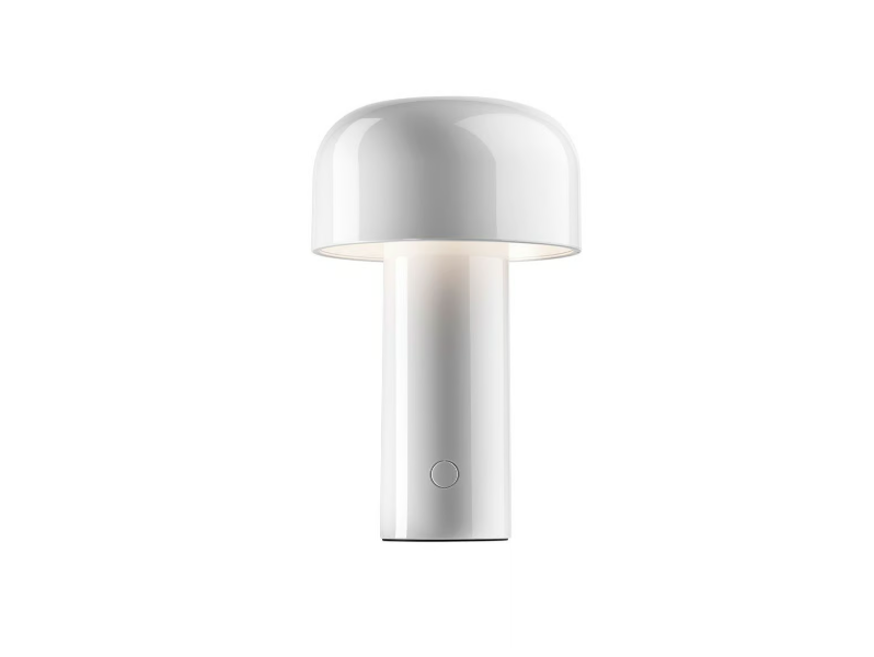 FLOS - BELLHOP WHITE - Cordless polycarbonate table lamp by In Stock