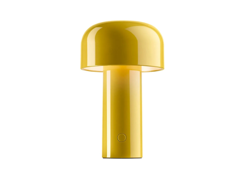 FLOS - BELLHOP YELLOW - LED cordless polycarbonate table lamp by In Stock