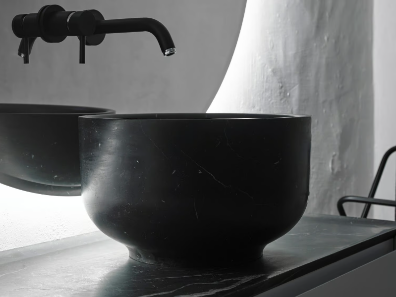 ORIGIN - Countertop round washbasin by INBANI