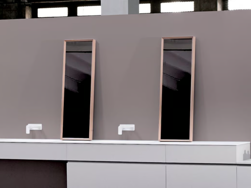 STRATO - Table-top framed mirror by INBANI