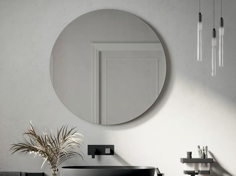 MAGGIORE - Round wall-mounted bathroom mirror by INDA®