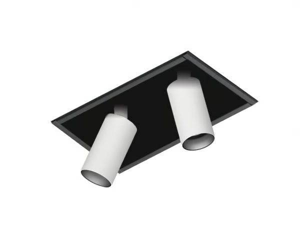 ATOS RIQ / RVQ - Semi-inset multiple LED spotlight by Intra lighting