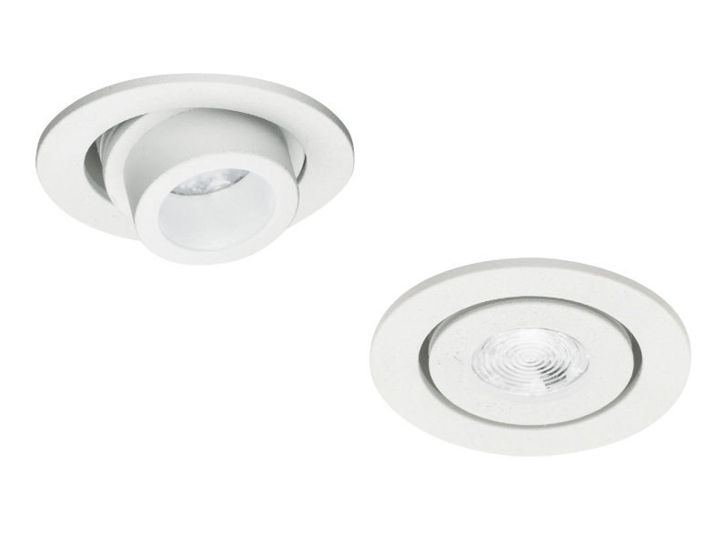 FLEA ORIENTABLE - Semi-inset LED adjustable spotlight by Intra lighting