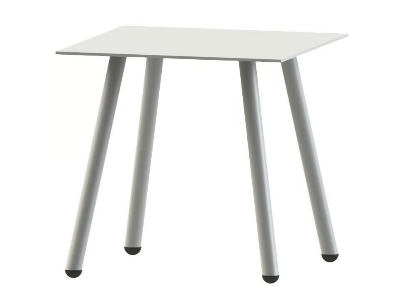 CORSICA - Square steel garden table by ISIMAR