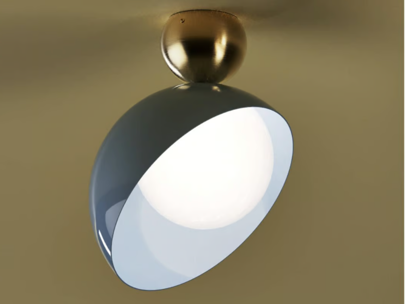 AURORA - LED metal ceiling lamp by Italamp