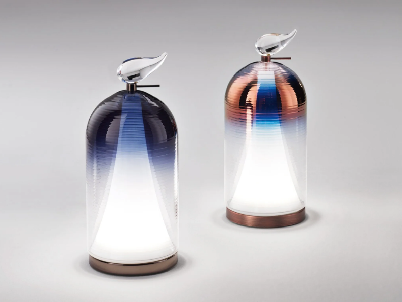 MUNETTA & MARTINA - LED cordless glass table lamp by Italamp