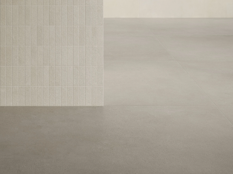 I CEMENTI TAUPE - Porcelain stoneware wall/floor tiles with concrete effect by Italgraniti