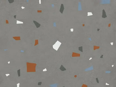 NUANCES ANTRACITE COCCIO - Porcelain stoneware wall/floor tiles terrazzo effect by Italgraniti