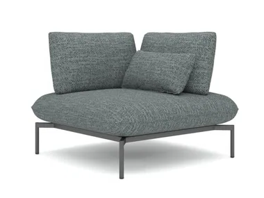 OZE 91336C - Corner Sunbrella® fabric garden armchair by IVINI