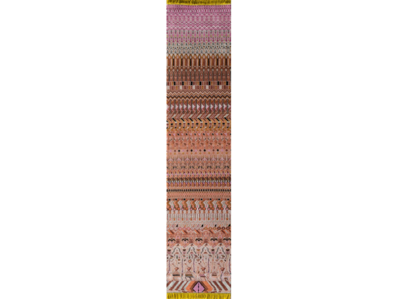MURLI LES-618 Shell Coral/Pumpkin - Rectangular handmade rug by Jaipur Rugs