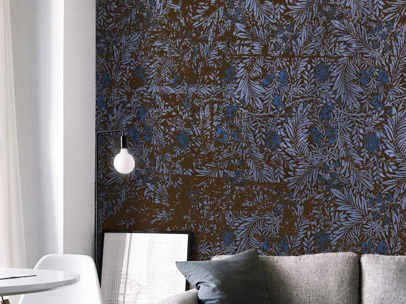 FADED RAMAGE - Wallpaper with floral pattern by Jannelli&Volpi