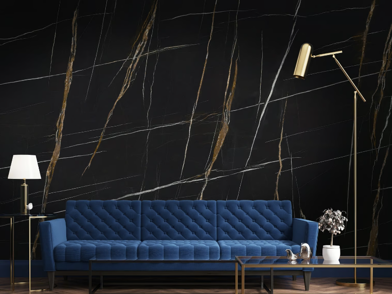 SHARA - Contemporary style marble effect wallpaper by Jannelli&Volpi