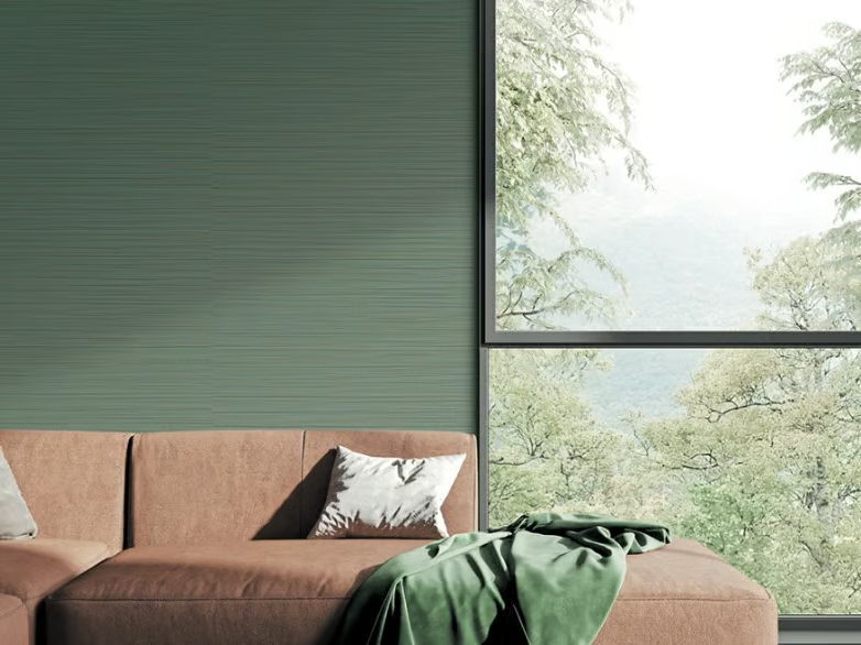 UNITO TAHITI - Solid-color vinyl wallpaper by Jannelli&Volpi
