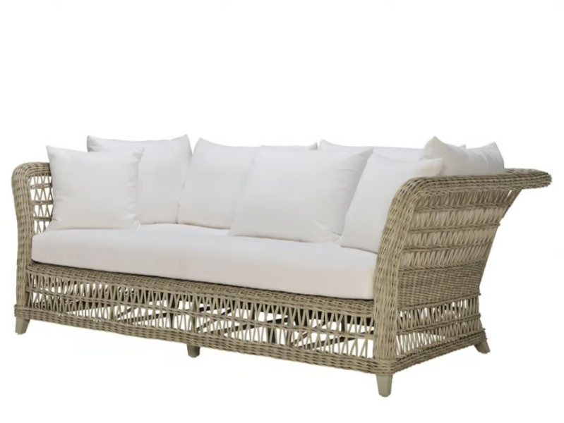 ARBOR CLUB - 3 seater JanusFiber® sofa by JANUS et Cie