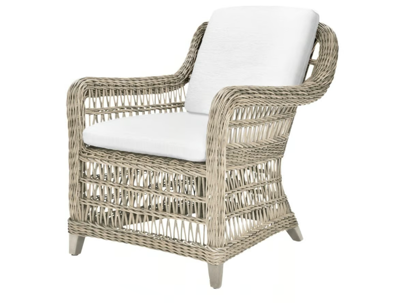 ARBOR - JanusFiber® armchair with armrests by JANUS et Cie