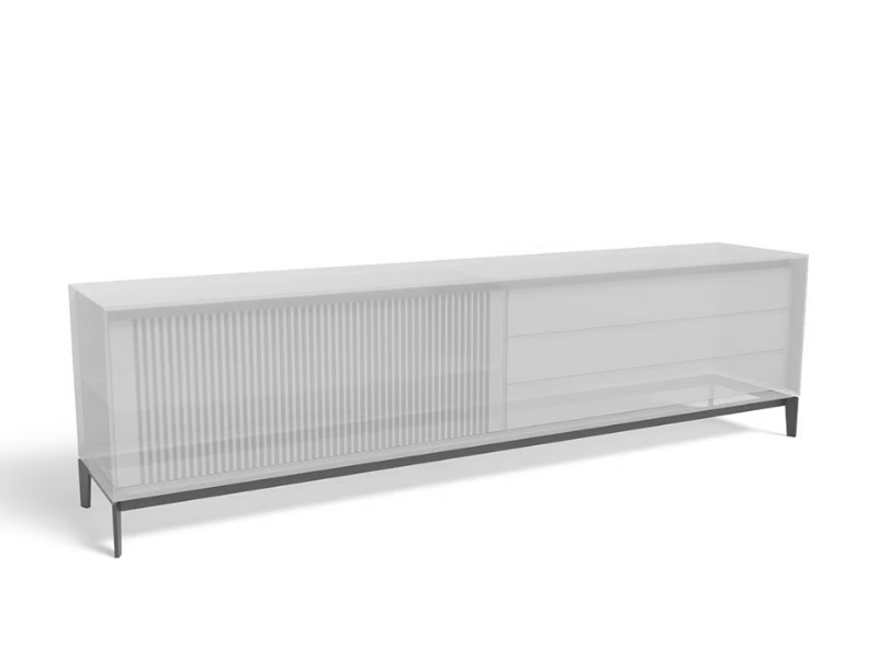 LINK - Aluminium furniture foot by JAVORINA