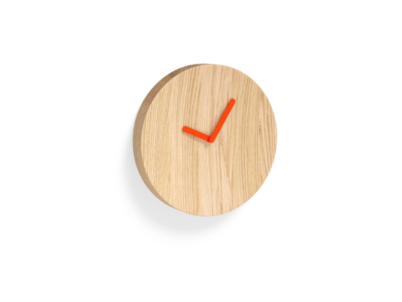 LUNA - Wall-mounted wooden clock by JAVORINA