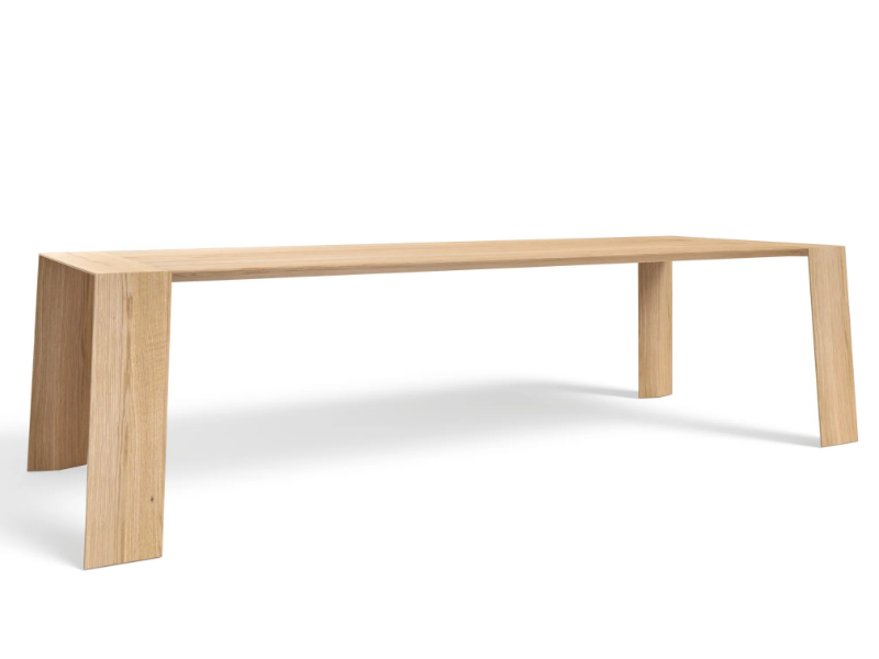PURE 280 - Rectangular wooden dining table by JAVORINA