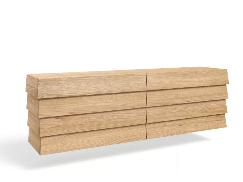 TATRAN - Wooden chest of drawers by JAVORINA