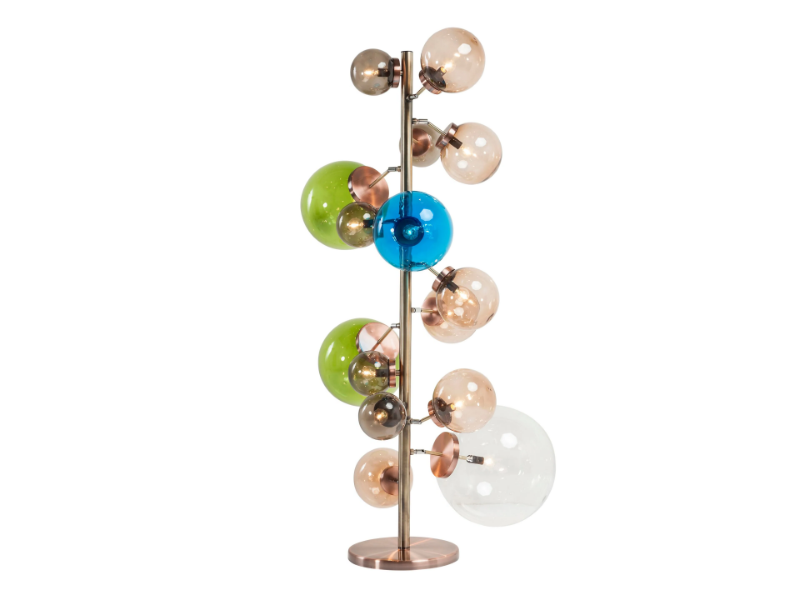 METROPOLIS SPOT - LED steel and plastic floor lamp by KARE Design