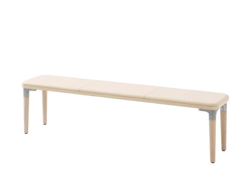 TAILOR - Upholstered wooden bench by Karl Andersson