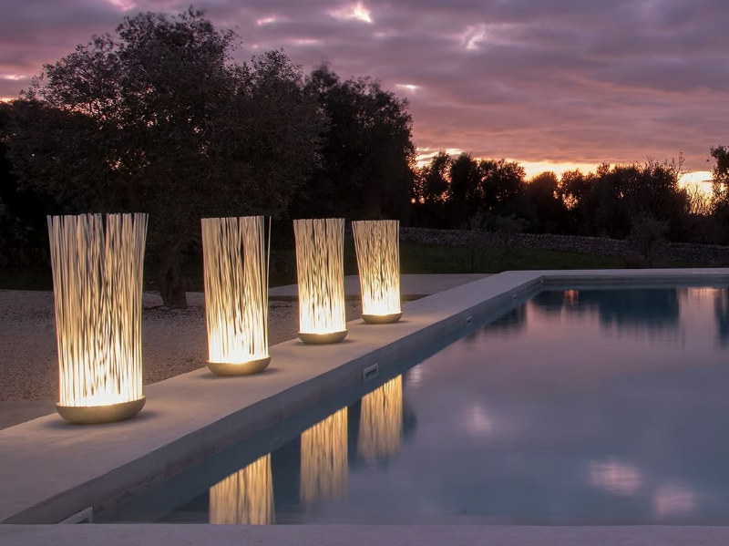 DON’T TOUCH - PVC floor lamp by Karman