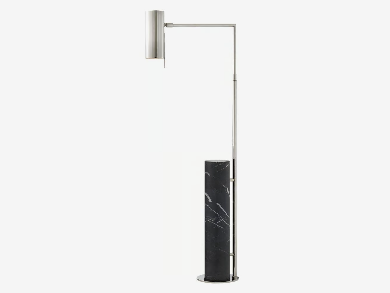 ALMA FLOOR LAMP - Reading adjustable metal floor lamp by Kelly Wearstler
