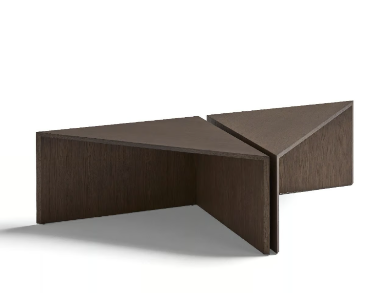 PORCIONES - Modular triangular coffee table by Kendo Mobiliario